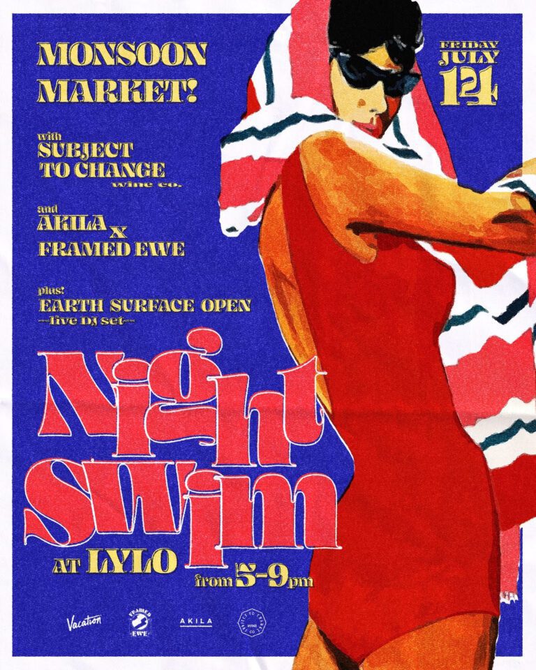 MONSOON MARKET X LYLO NIGHT SWIM!