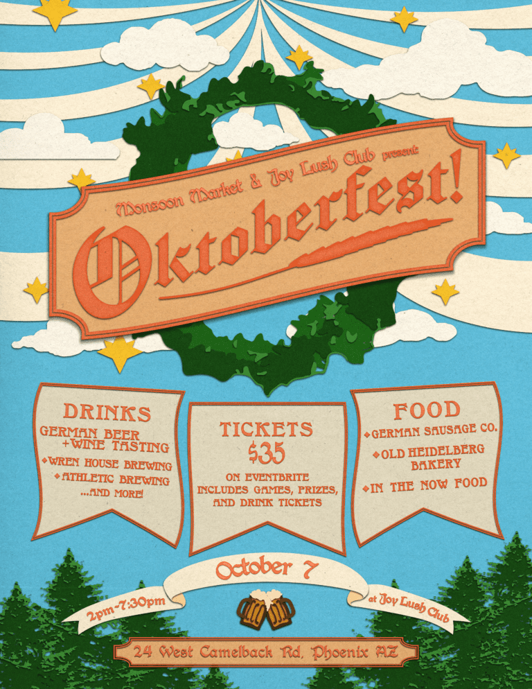 MONSOON MARKET x THE JOY LUSH CLUB Oktoberfest