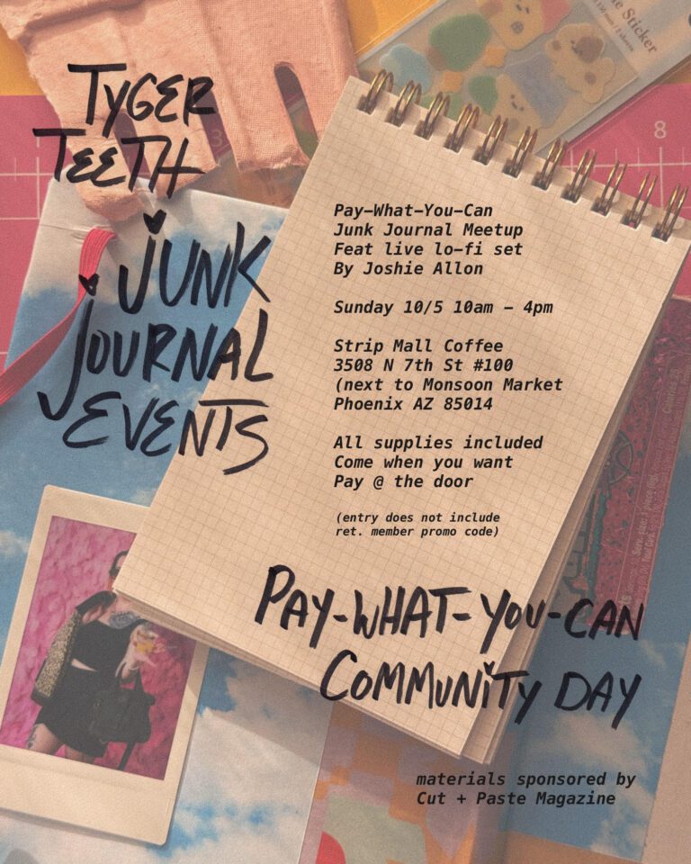 Junk Journal at Strip Mall