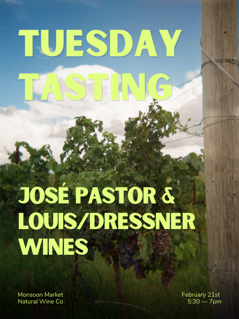 Tuesday Tasting at Monsoon Market