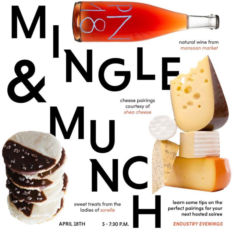 Mingle & Munch at ENC ENDUSTRY EVENING