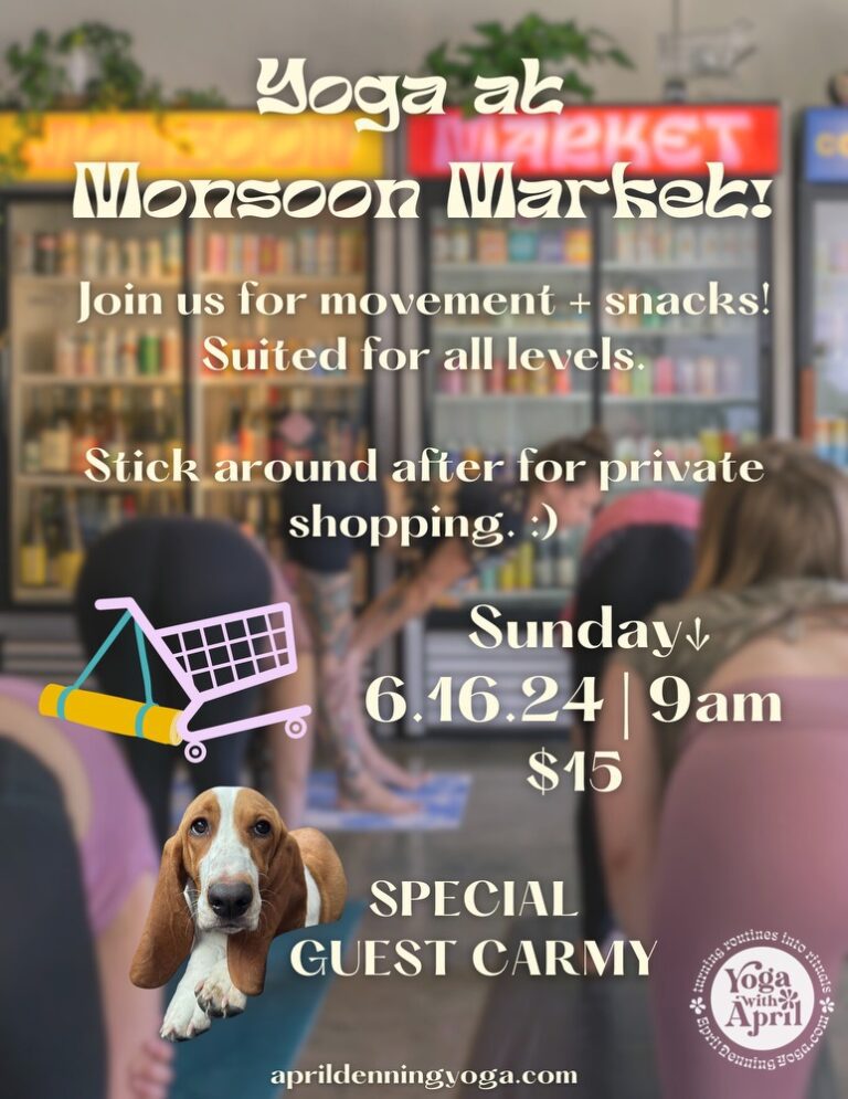 Yoga at Monsoon Market | Central Phoenix June 2024